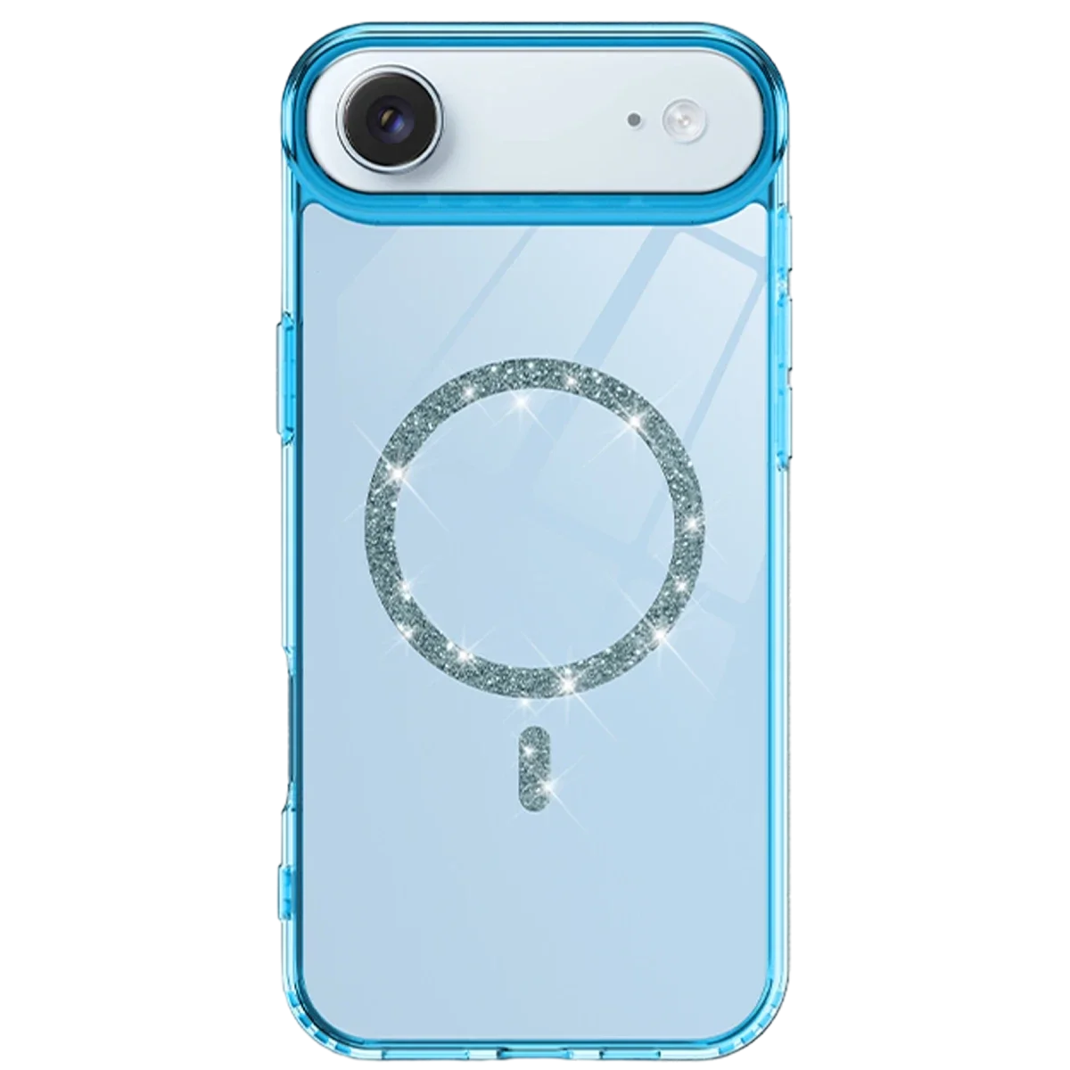 Apple iPhone 17 Air Live Diamond Magsafe Kapak - Mavi görsel 2
