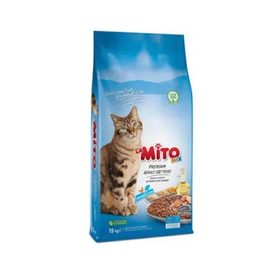 Mix Tavuklu ve Balıklı Yetişkin Kedi Maması 15 Kg