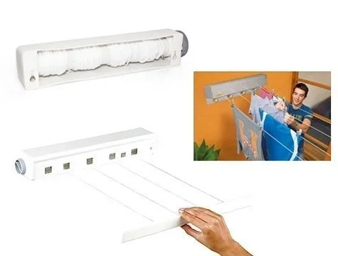 Pratik Portatif Yeni Nesil Çek As  Kolay Askılık 4 İpli Askılık görsel 7