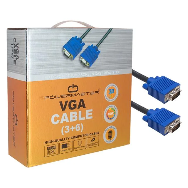 PM-4424 15 Pin Erkek/Erkek 20 Metre VGA Kablo görsel 4