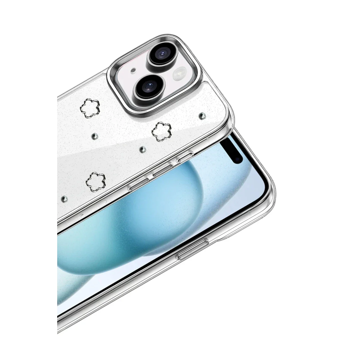 Apple iPhone 15 Fiyonk Desenli Kapak - Desen 2 görsel 2