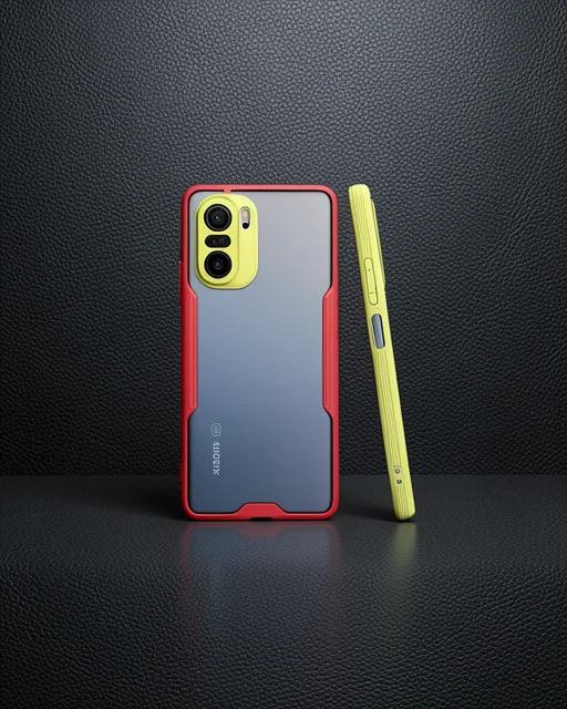 Xiaomi Poco F3 Kılıf Platin Silikon - Sarı