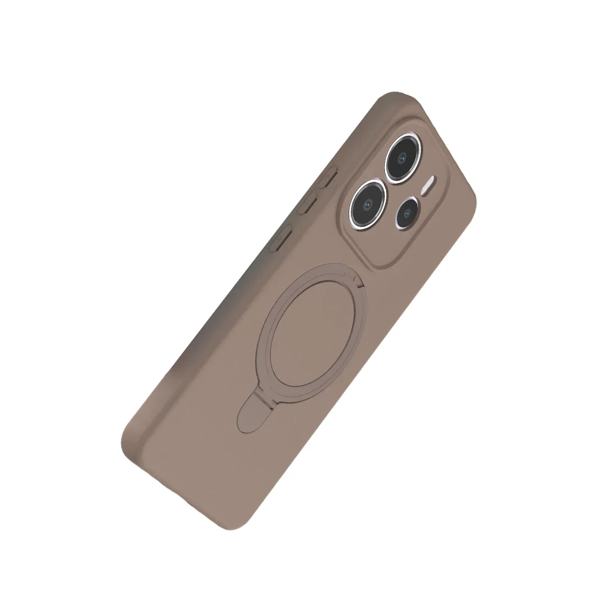 Xiaomi Redmi Note 14 4G Regal Magsafe Standlı Kapak - Çöl Titanyum görsel 3