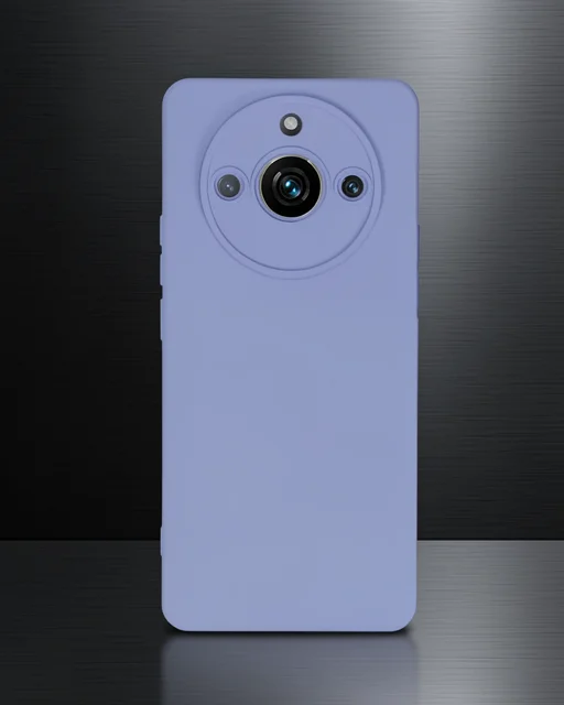 Realme 11 Pro Kılıf Nano İçi Kadife Silikon - Lila