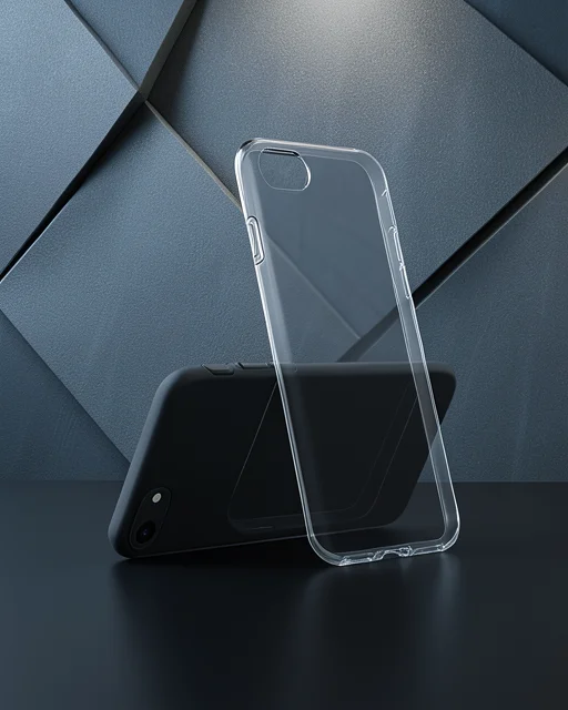 Apple İphone 7 Kılıf Lüx Şeffaf Silikon