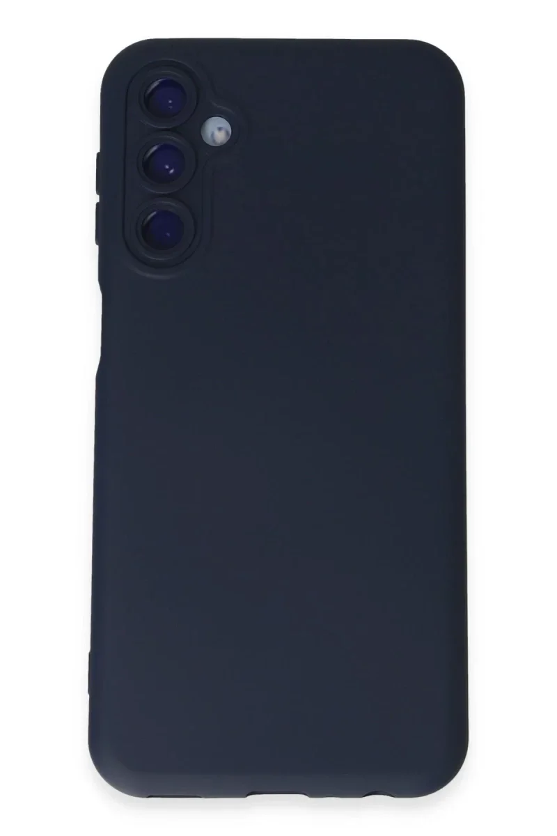 Samsung Galaxy M14 5G Kılıf Nano içi Kadife Silikon - Lacivert