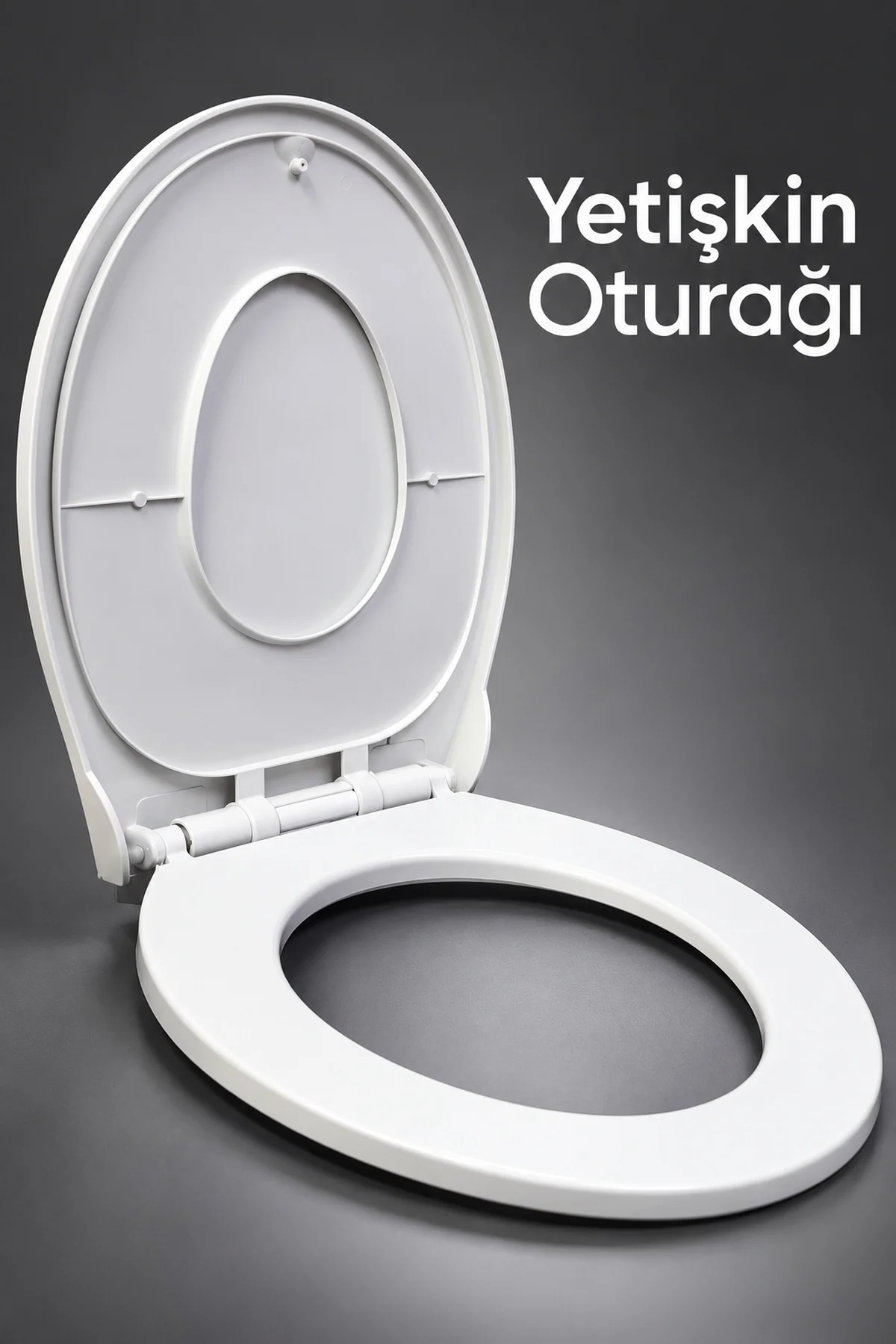 Çift Kullanımlı Çocuk ve Yetişkin Klozet Kapağı
