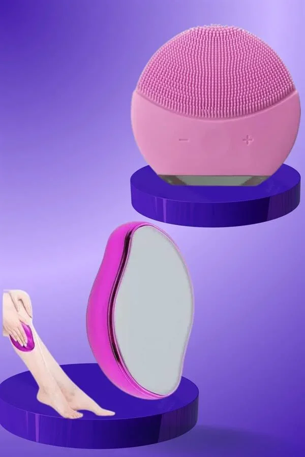 Crystal Eraser Epilasyon Aleti ve Titreşimli Yüz Tezleme Masaj Aleti görsel 4
