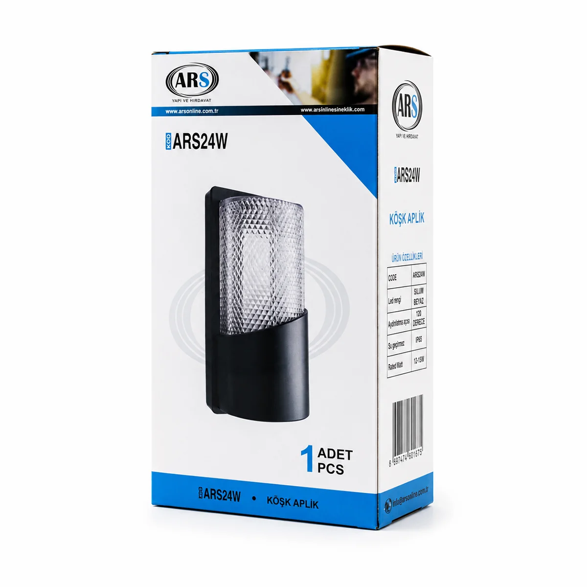 22W IP66 LED Duvar Aplik - 50.000 Saat görsel 4