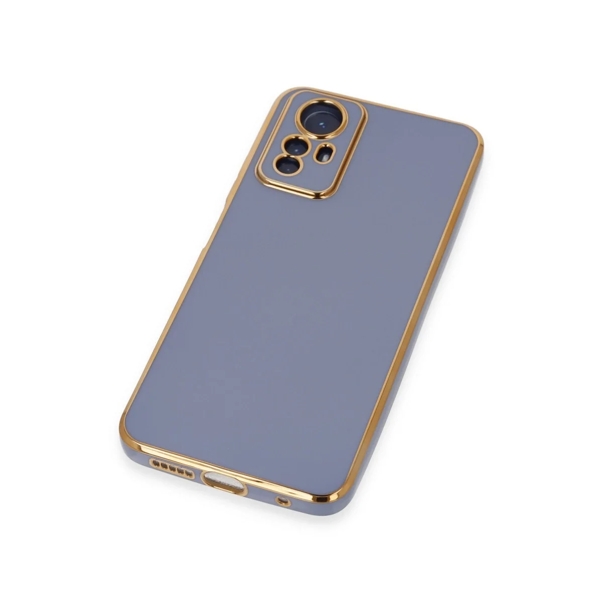 Xiaomi Redmi Note 12s Kılıf Volet Silikon - Mavi görsel 6