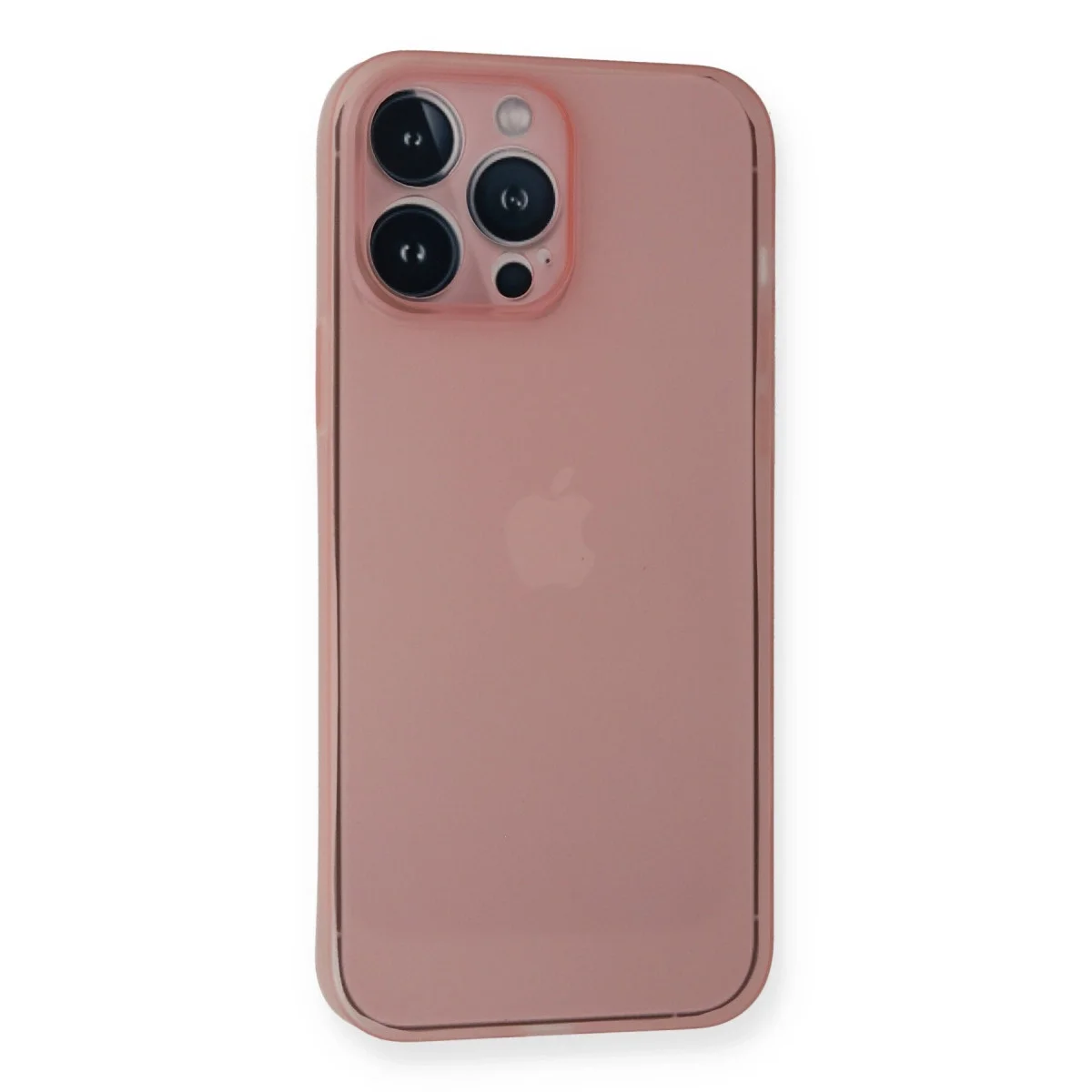 Apple İphone 14 Pro Kılıf Pp Ultra İnce Kapak - Pembe görsel 3