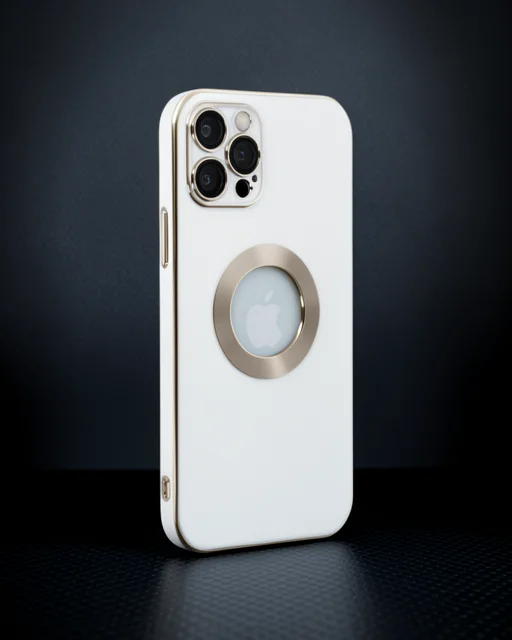 Apple İphone 12 Pro Max Kılıf Store Silikon - Beyaz
