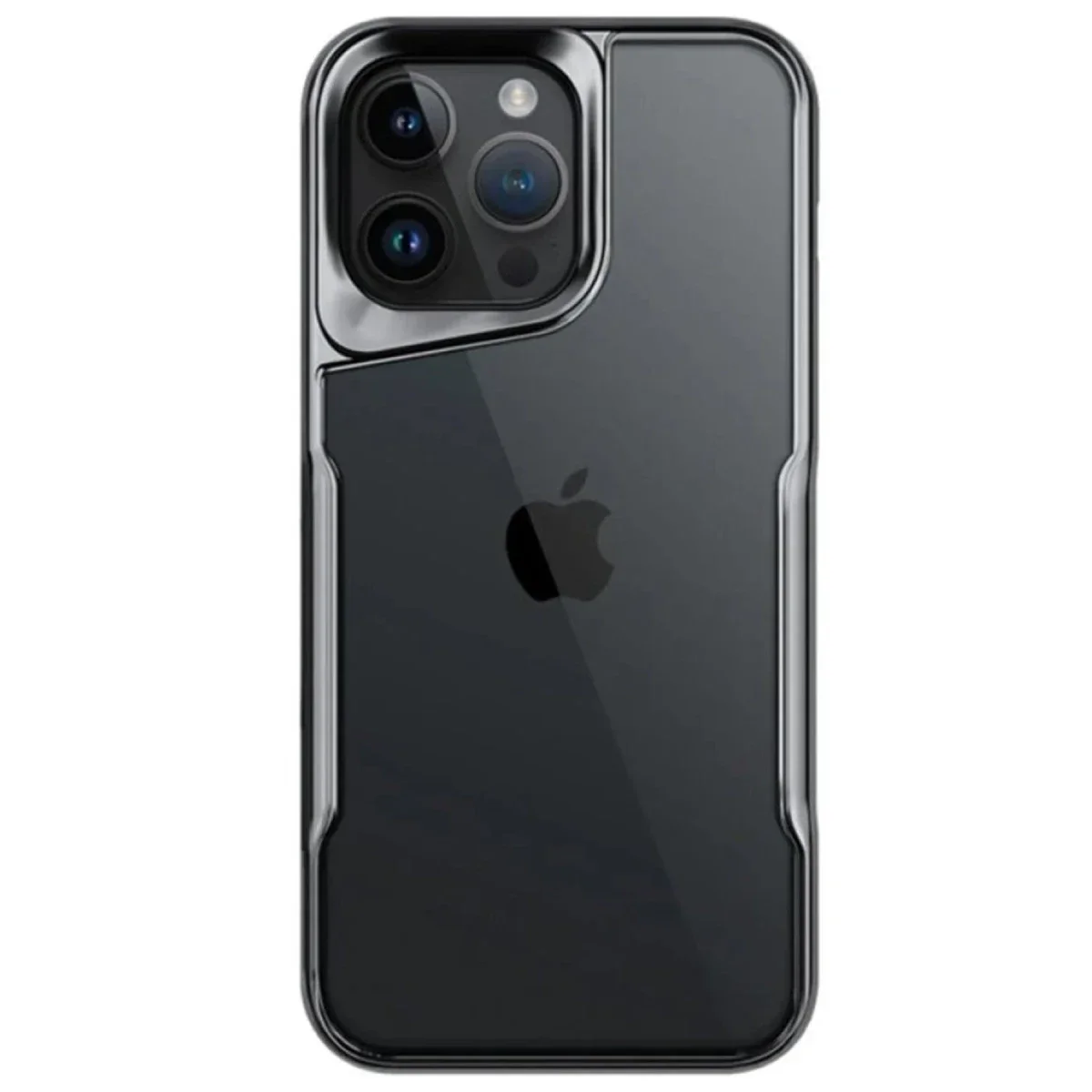 Apple iPhone 14 Pro Max Kılıf Boyi Silikon Kapak - Titan Gri