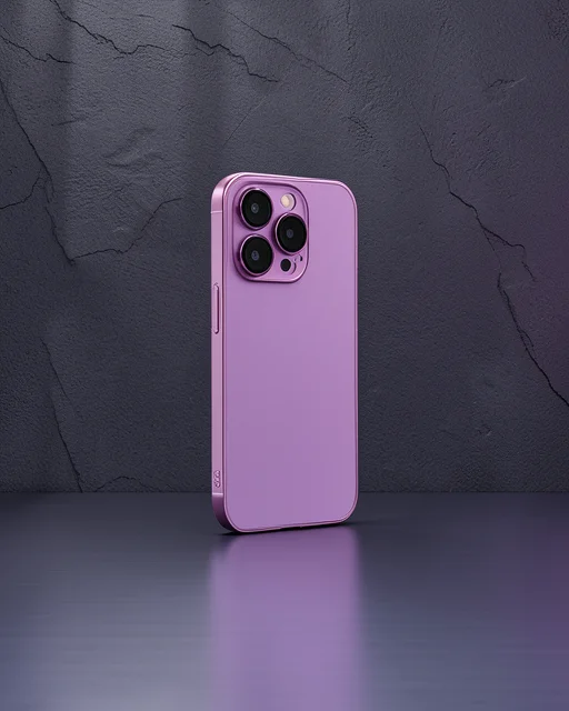 Apple İphone 14 Pro Kılıf Armada Lensli Kapak - Mor