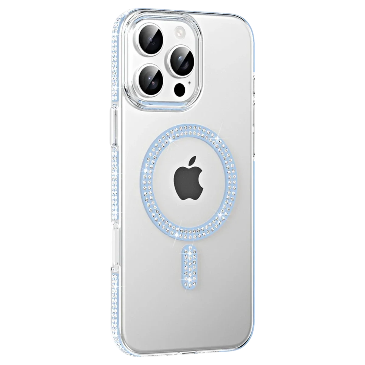 Joko Apple iPhone 16 Pro Max Move Taşlı Magsafe Kapak - Mavi