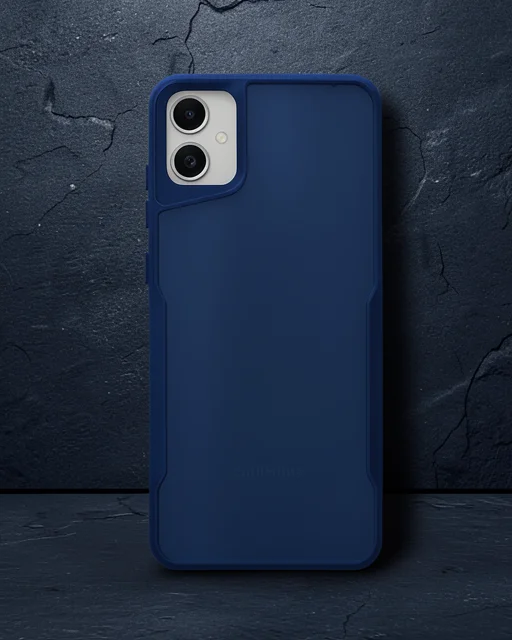 Samsung Galaxy A05 Kılıf Boyi Silikon Kapak - Lacivert