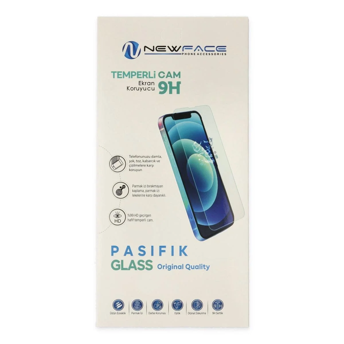 Xiao Poco X8 Pro Pasifik Cam Ekran Koruyucu - Şeffaf