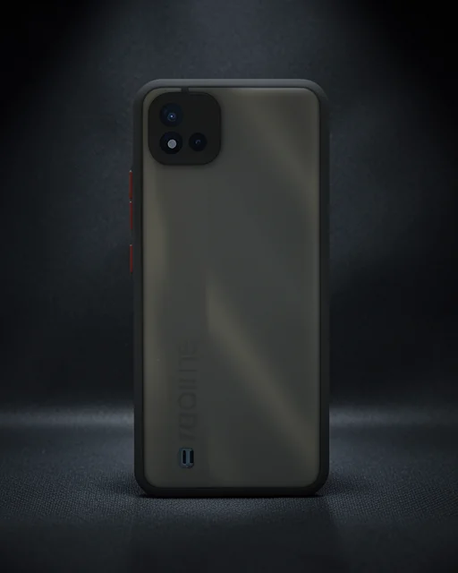 Realme C11 2021 Kılıf Montreal Silikon Kapak - Siyah