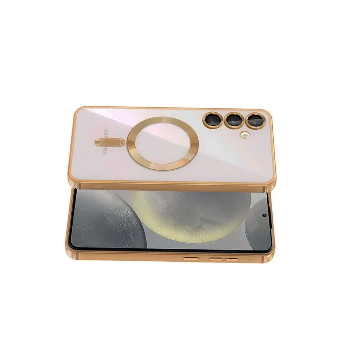 Samsung Galaxy A54 5G Kross Magneticsafe Kapak - Çöl Titanyum görsel 3