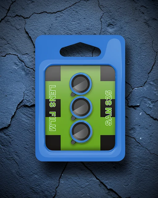 Samsung Galaxy S25 Plus Raze Metal Kamera Lens - Mavi