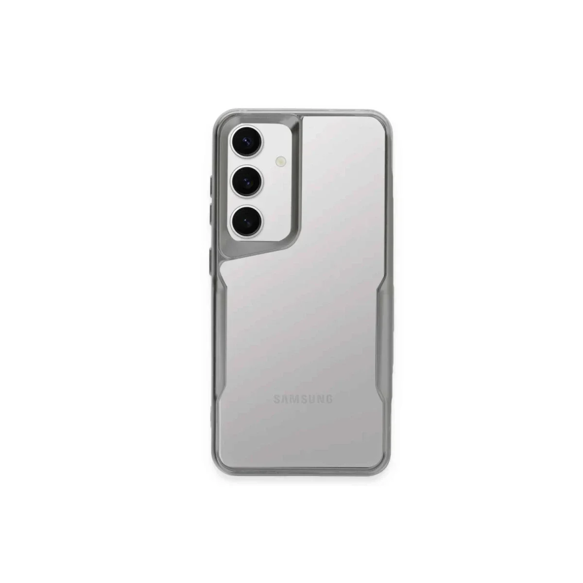 Samsung Galaxy A05S Kılıf Boyi Silikon Kapak - Gümüş