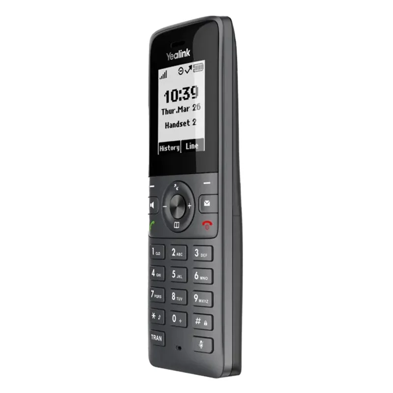 W71H 1.8 Inc Ekran Hd Ses Fnr Gürültü Engelleme Sıp Ip Dect Telefon görsel 2