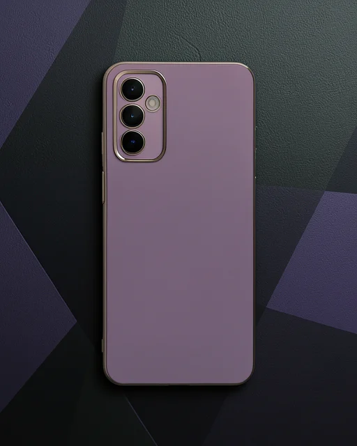 Samsung Galaxy M23 Kılıf Volet Silikon - Mor