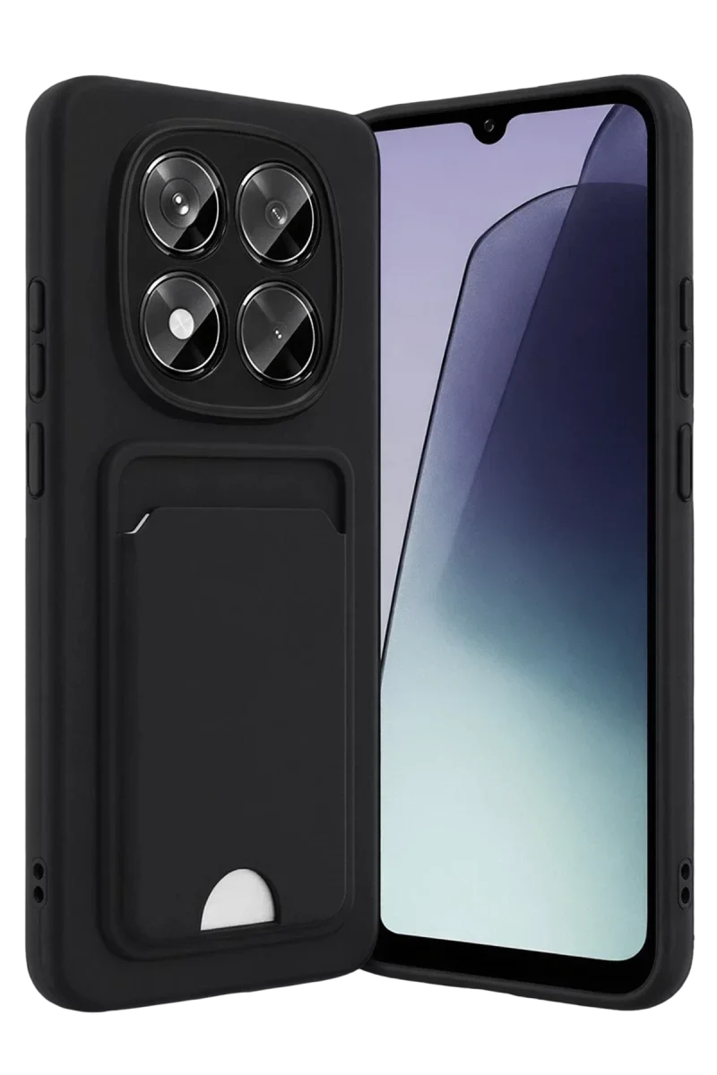 Xiao Red Note 15 Pro 5G Kelvin Kartvizitli Silikon - Siyah