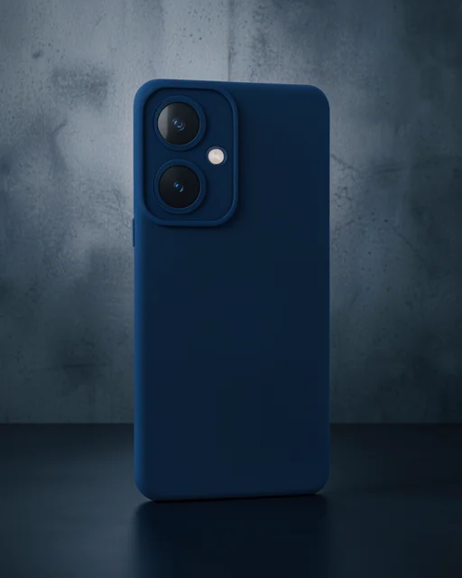 Vivo Y27 Kılıf Nano İçi Kadife Silikon - Lacivert