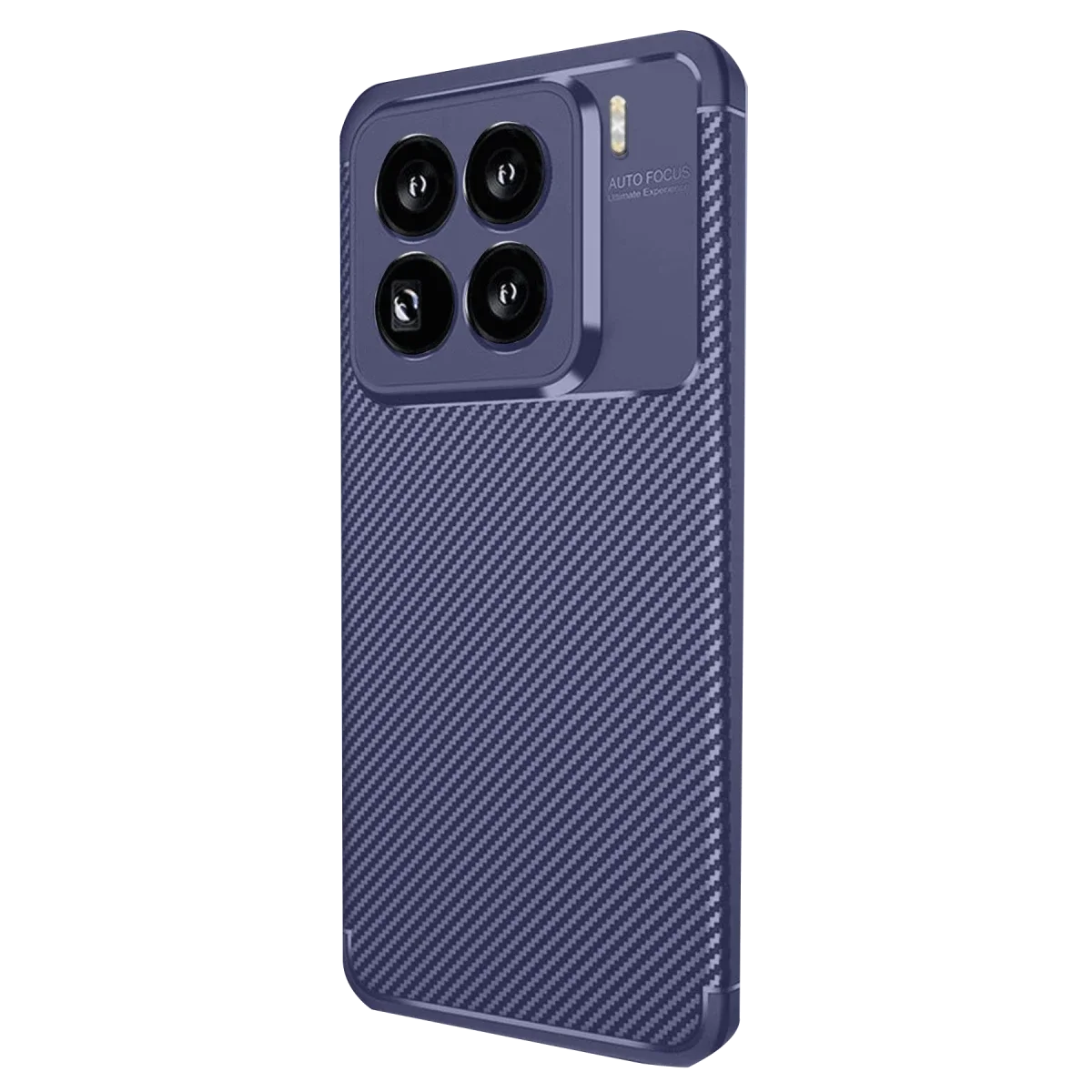 Xiaomi Mi 15 Pro Kılıf Auto Focus Karbon Kapak - Lacivert