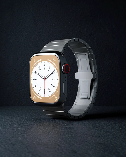 Apple Watch 42mm Kr413 Fine Steel Kordon (saat Değildir) - Yıldız Işığı