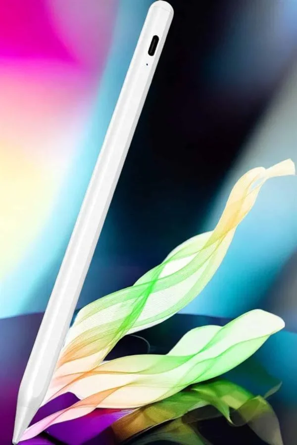 Tablet Kale Stylus Pen Dokunmatik Kalem Android Ve İOS Uyumlu Şarjlı görsel 3