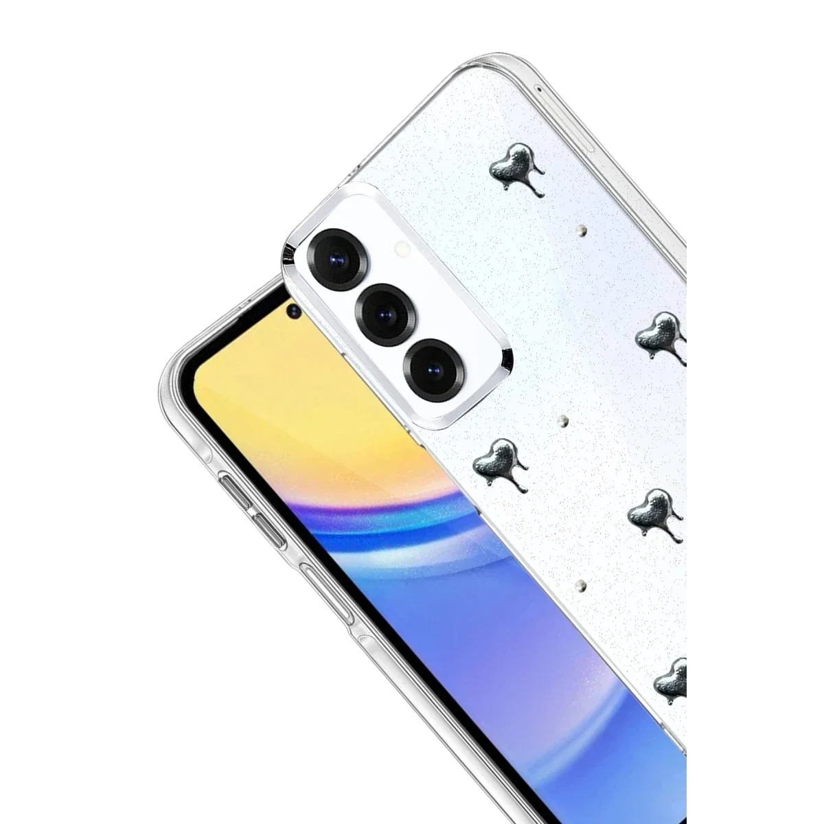 Samsung Galaxy S25 FE Fiyonk Desenli Kapak - Desen 1 görsel 2