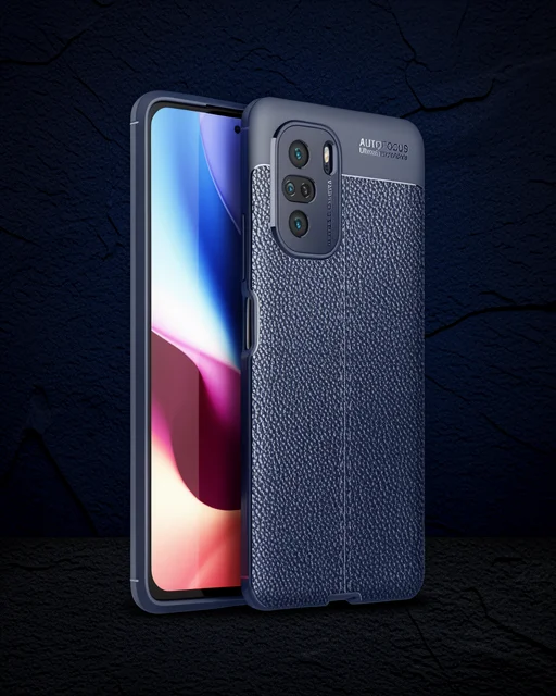 Xiaomi Poco F3 Kılıf Auto Focus Kapak - Lacivert