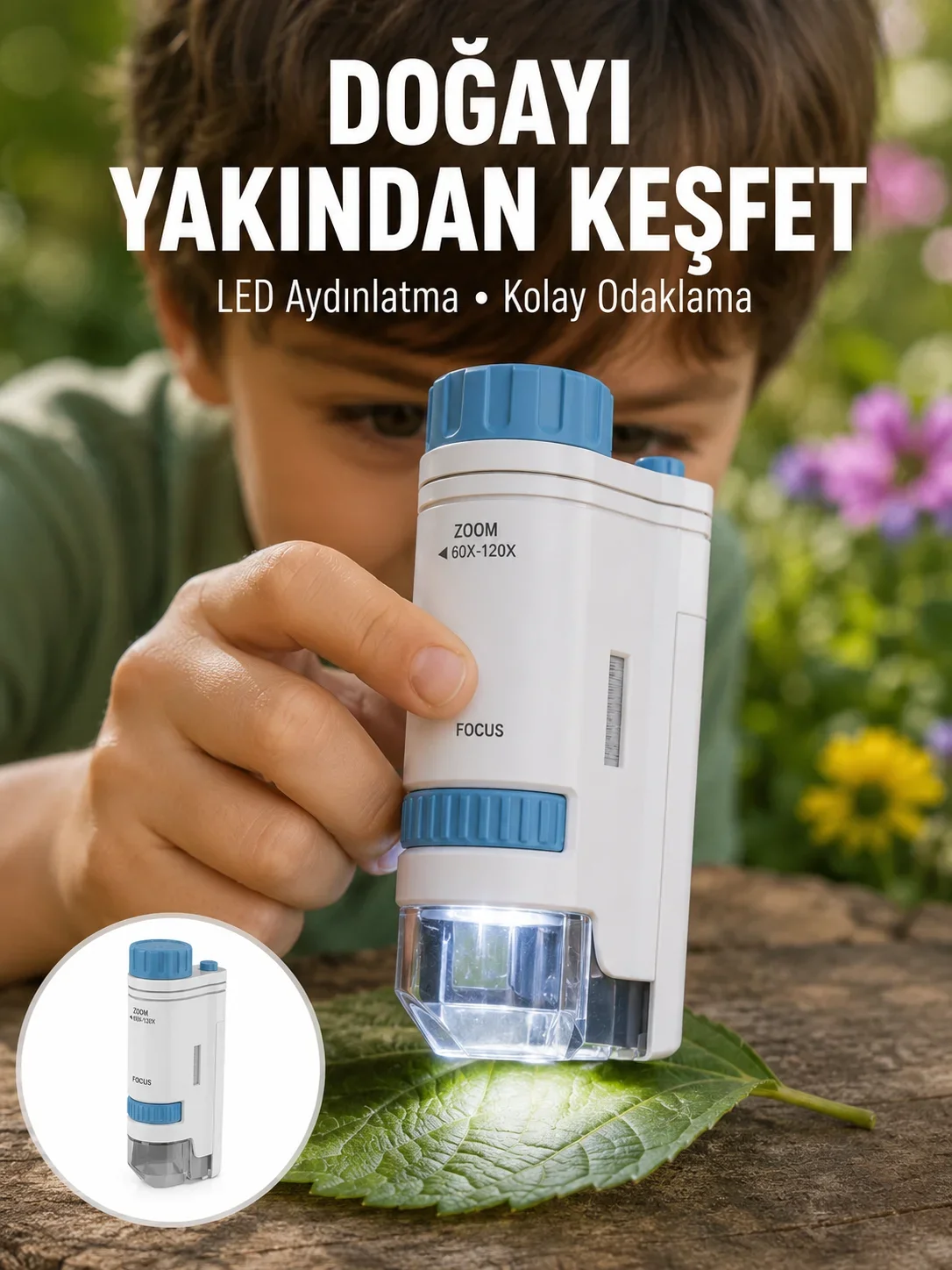 ABS Gövdeli Öğrenci ve Hobi kroskobu – Mavi Renk Yeni Nesil