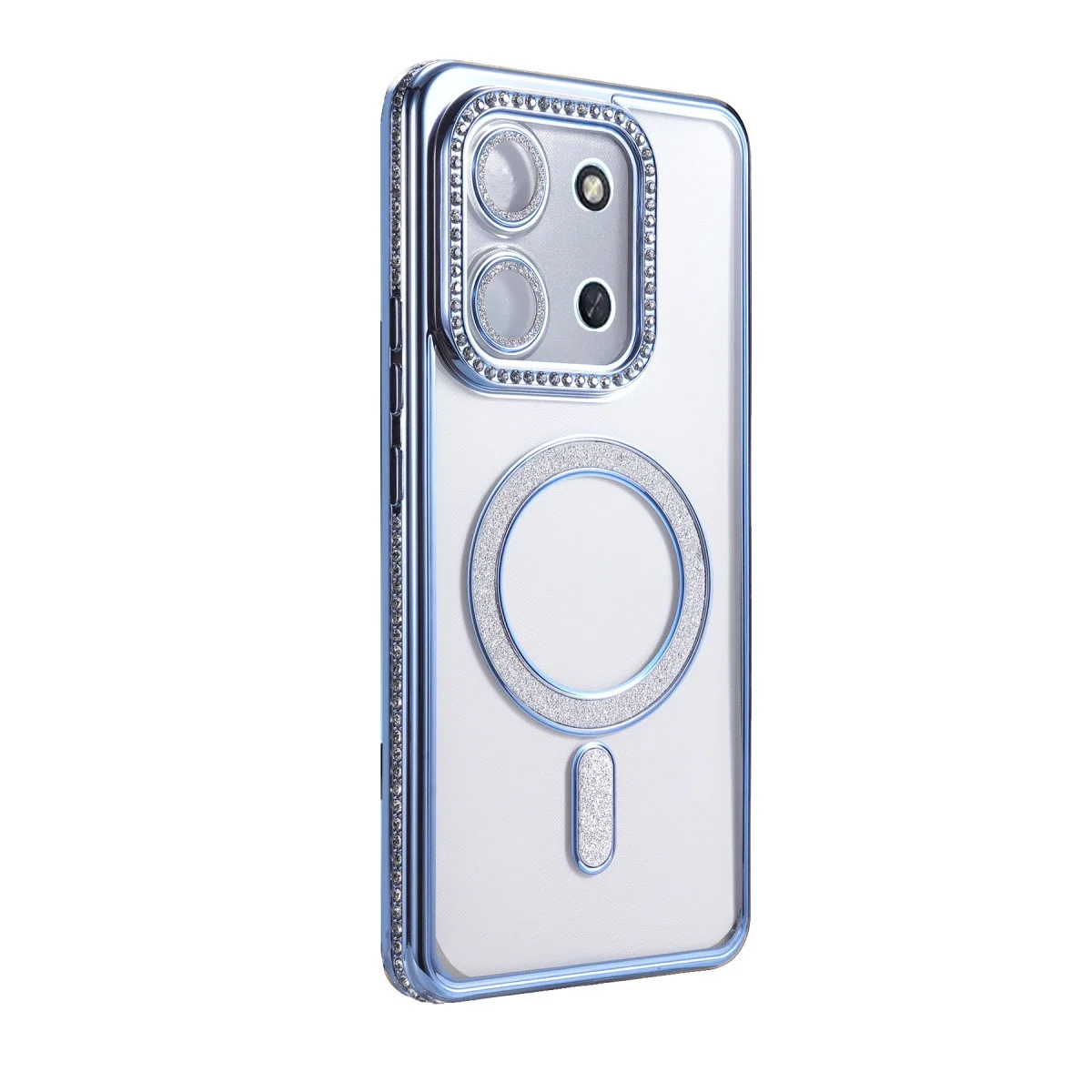 Xiao Red 15c 4g Joke Simli Magneticsafe Kılıf - Mavi görsel 3