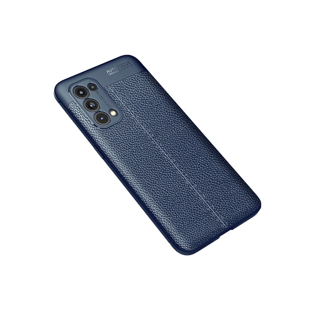 Oppo Reno 5 Pro Kılıf Auto Focus Kapak - Lacivert görsel 2