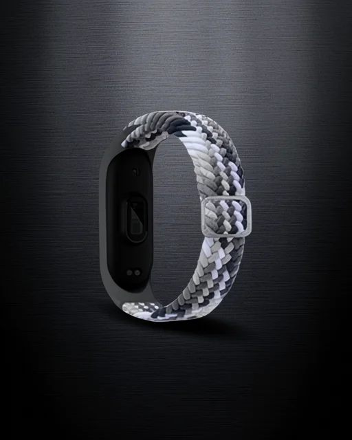Xiaomi Mi Band 4 Kordon - Gri-siyah