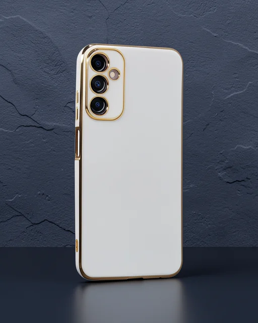 Samsung Galaxy A05s Kılıf Volet Silikon - Beyaz