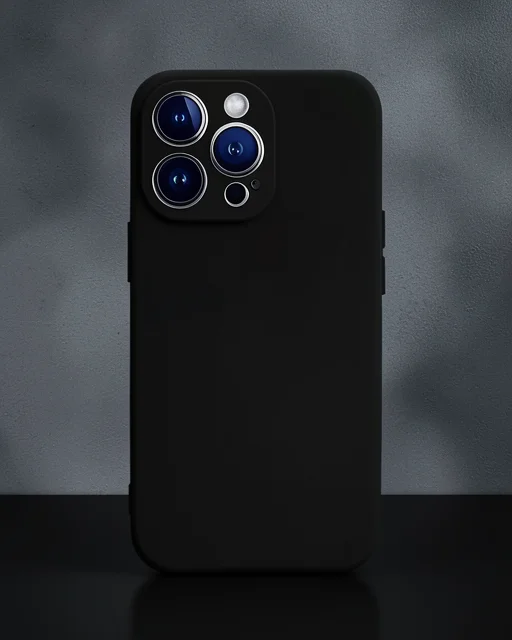 Apple İphone 14 Pro Kılıf First Silikon - Siyah