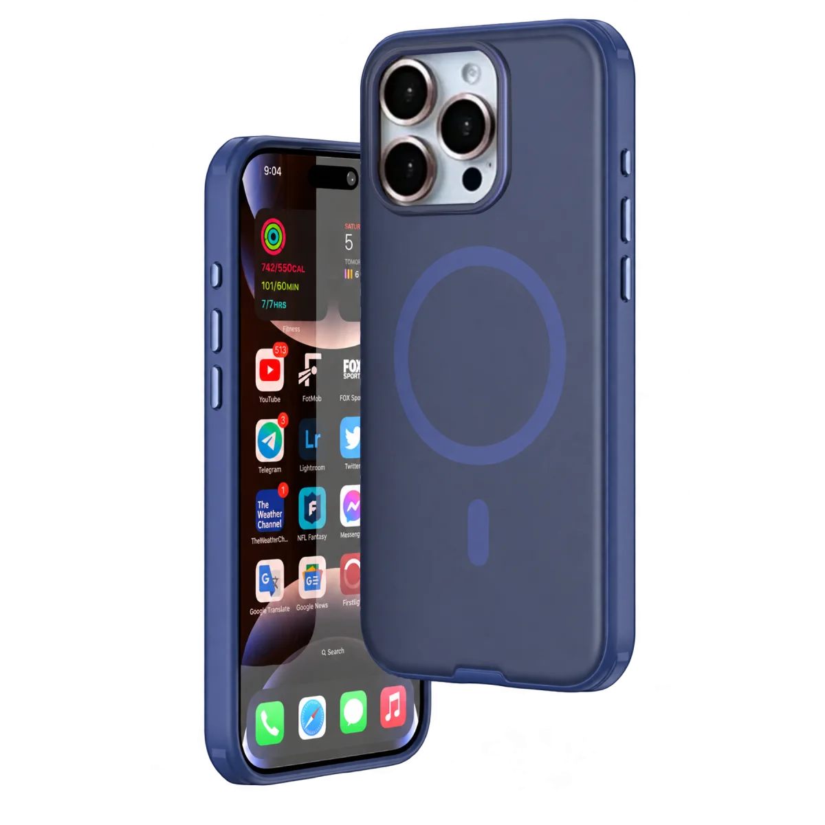 Joko Apple iPhone 16 Pro Max Mim Magsafe Kapak - Lacivert