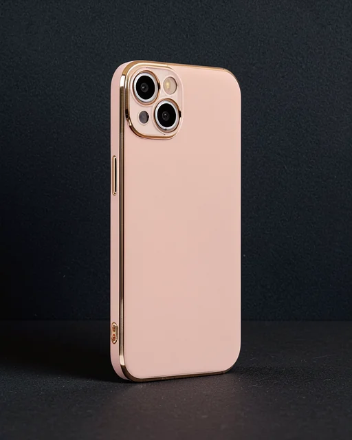 Apple İphone 14 Kılıf Volet Silikon - Pembe