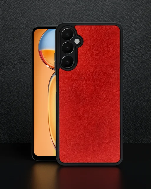 Samsung Galaxy A26 Kılıf Aras Deri Kapak - Kırmızı