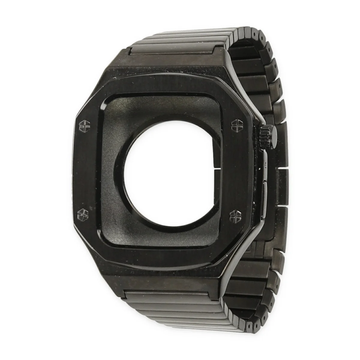 Apple Watch 45mm Kr409 Metal Kordon - Siyah görsel 2