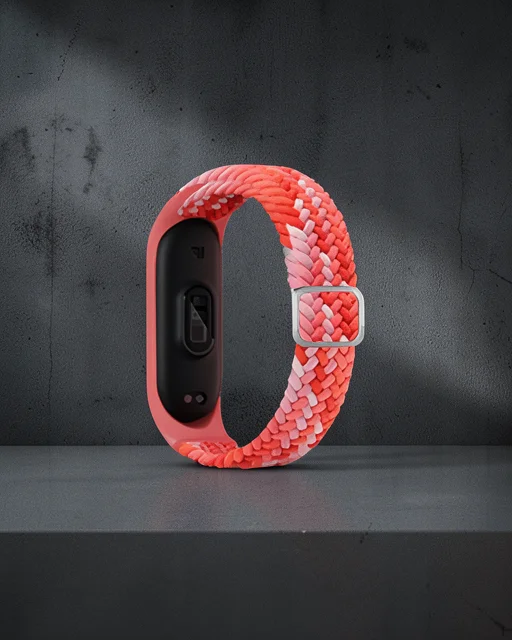 Xiaomi Mi Band 7 Kordon - Pembe-kırmızı