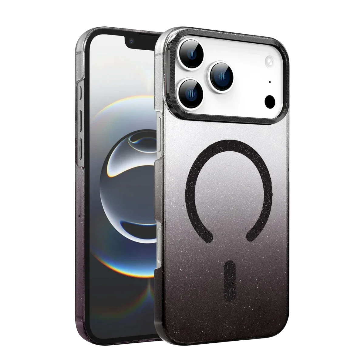 Apple iPhone 17 Pro Glossy Magsafe Kapak - Siyah