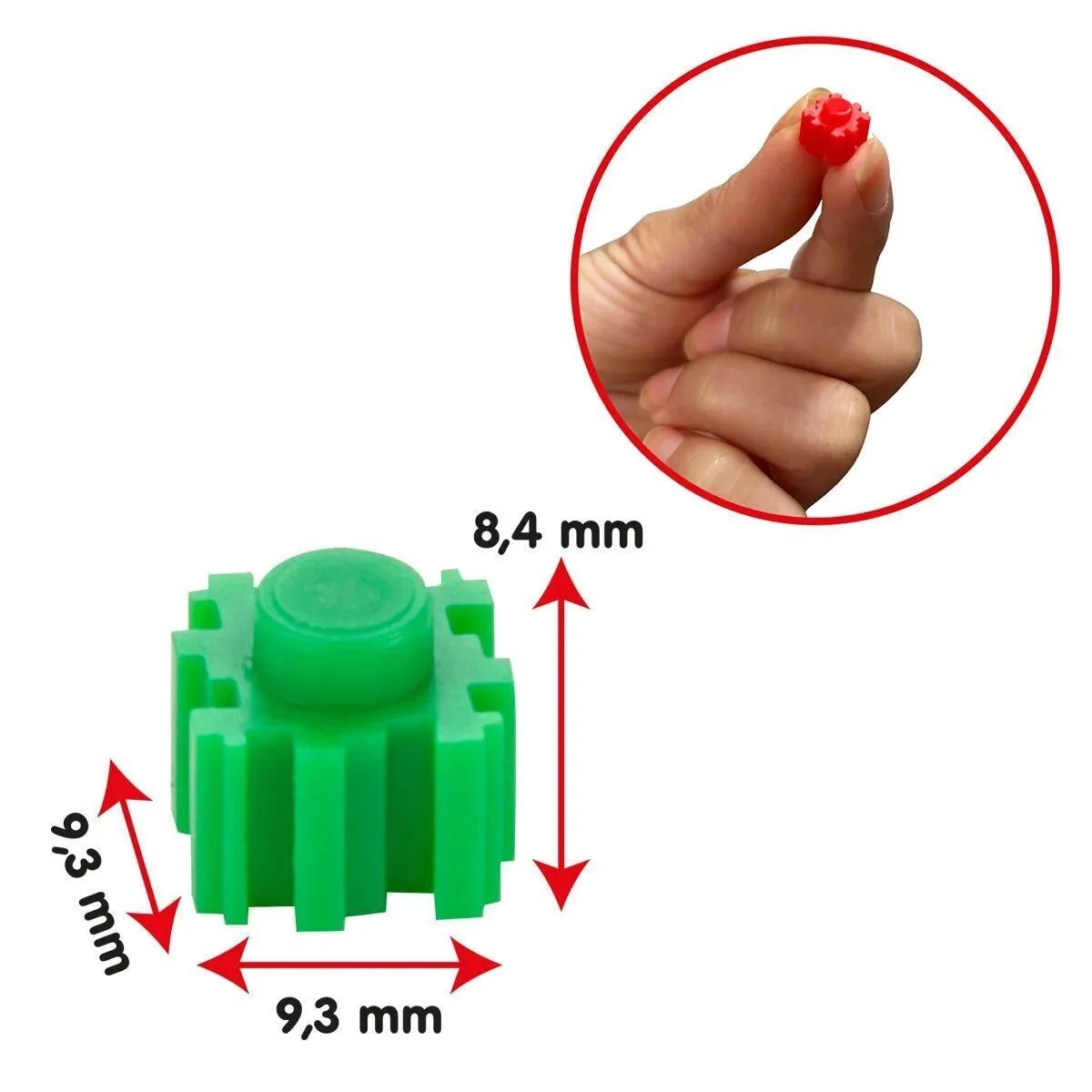 03 616 Pixel 3D Bloklar 1750 Parça -Pilsan Oyuncak görsel 7