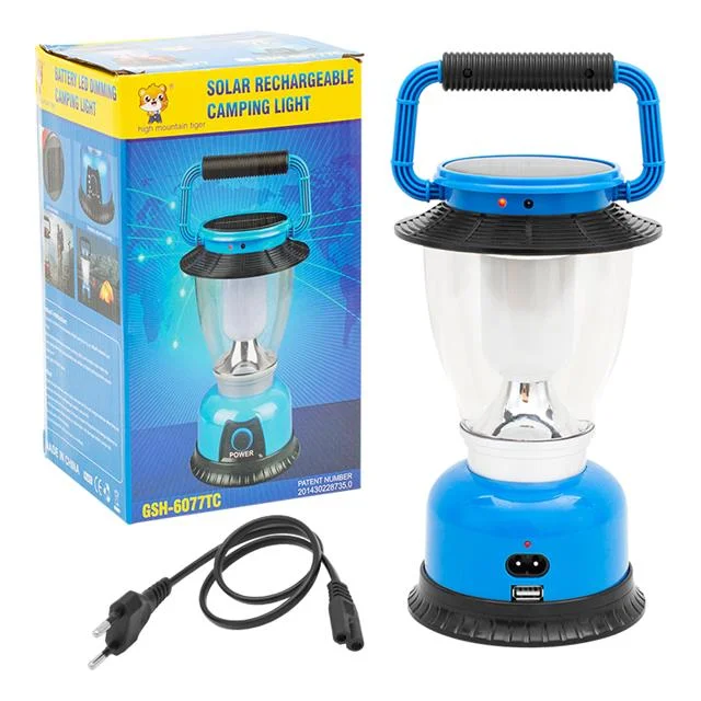 GSH-6077TC Şarj Edilebilir Ledli Kamp Lambası görsel 3