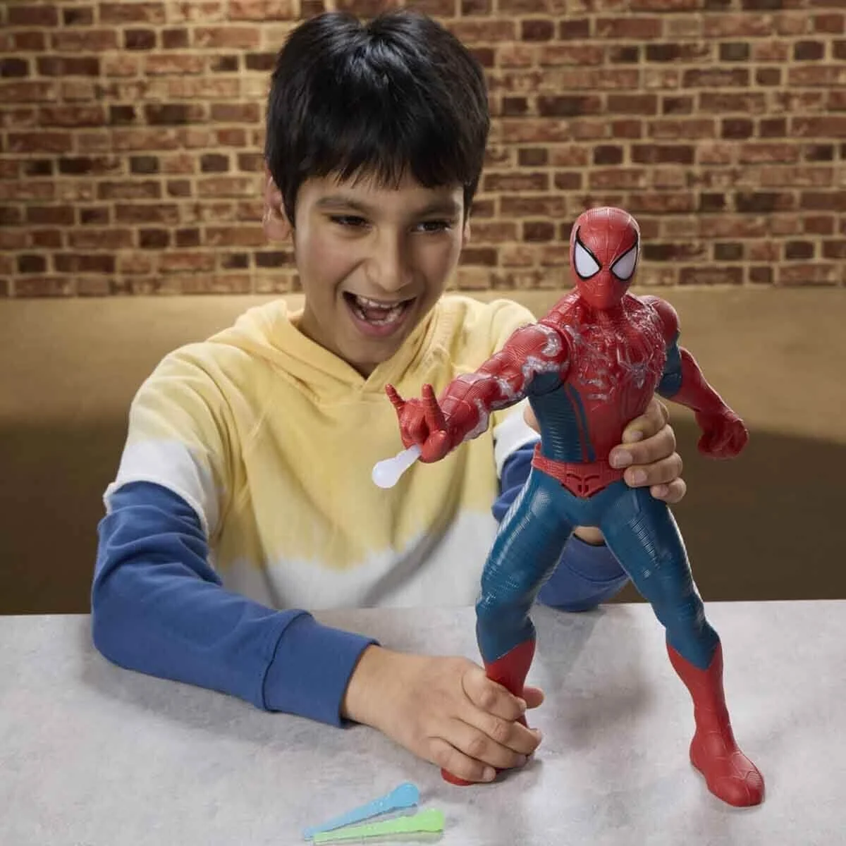 G3408 Spider-Man Aksiyon Figürü - Sesli ve Işıklı Brand New Day görsel 5