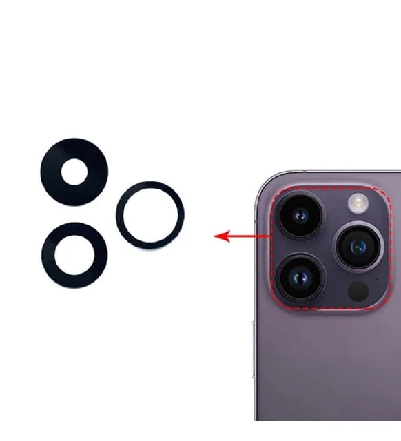 iPhone 14 Pro Kamera Camı Seti görsel 2